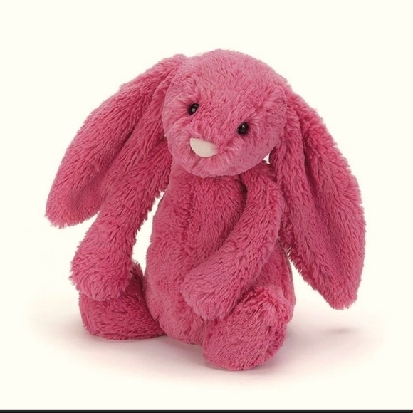 Jellycat Toys Rare Jellycat Bashful Strawberry Bunny Poshmark